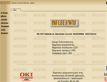 Tablet Screenshot of infoserwis.com.pl